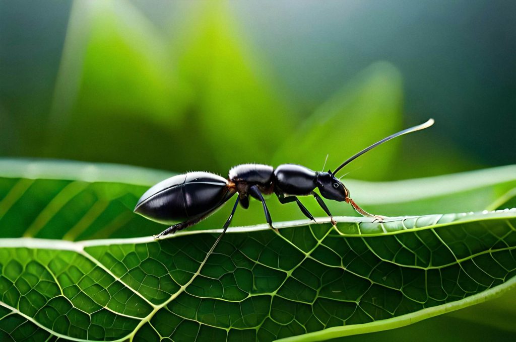 Image de fourmis, nuisibles rampants traités efficacement par Sauvequipik, expert en désinsectisation à Chelles.